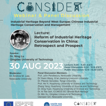 Save the date for the CONSIDER webinar: Industrial Heritage Beyond West Europe!